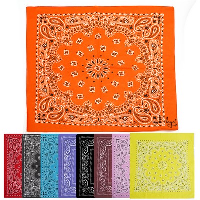 Customized Head Bandanas Square Scarf