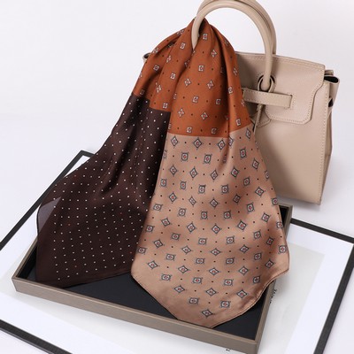 28" x 28" Stain Square Scarf Neck Scarves Kerchief Neckerchief Headband Handbags Wrap Scarf #36