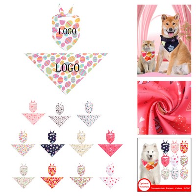 Cute Pet Bib Scarf Wrap