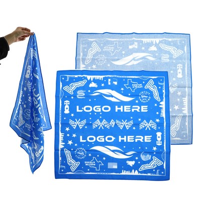 21'' x 21'' Poly Silk Square Scarf