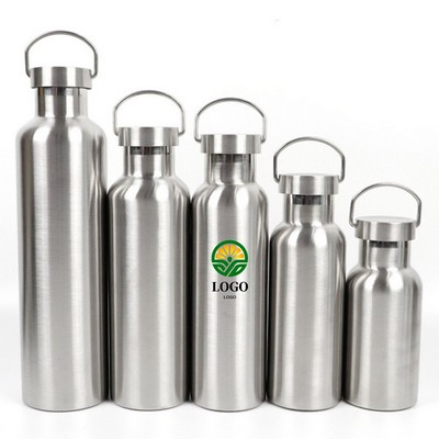 33 Oz Food Grade Single Walled Stainless Steel Water Bottle