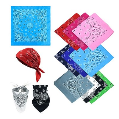 Custom Polyester Bandana Scarf