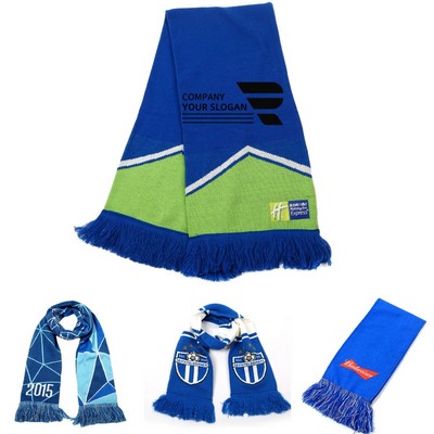 Satin Fabric Soccer Scarf
