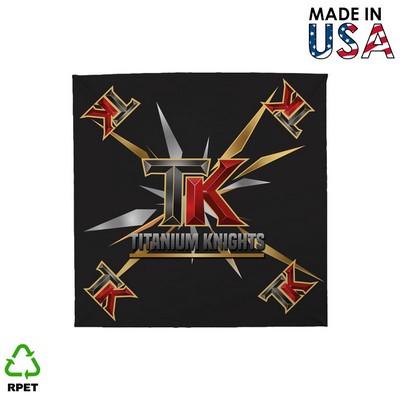 Premium RPET Microfiber Festival Bandana (19" x 19")