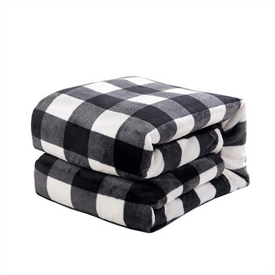 Travel Camping Plaid Blanket