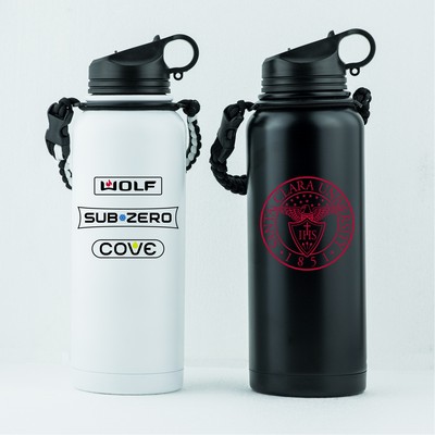 Summit 40oz Double Wall 18-8 Stainless Steel Vacuum Insulated Bottle